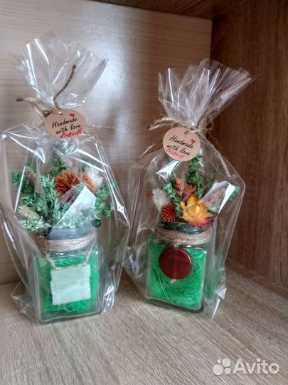 Композиция из сухоцветов