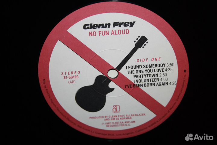 Виниловая пластинка glenn frey (ex Eagles) - NO FU