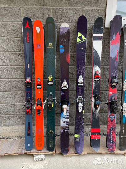 Горные лыжи для фрирайда