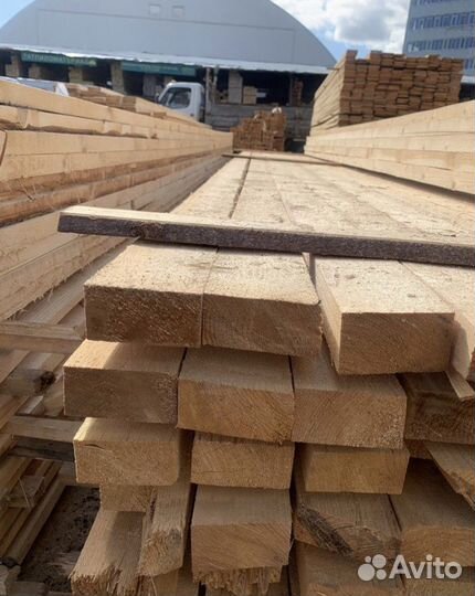 Доска обрезная, 1 и 2 сорт