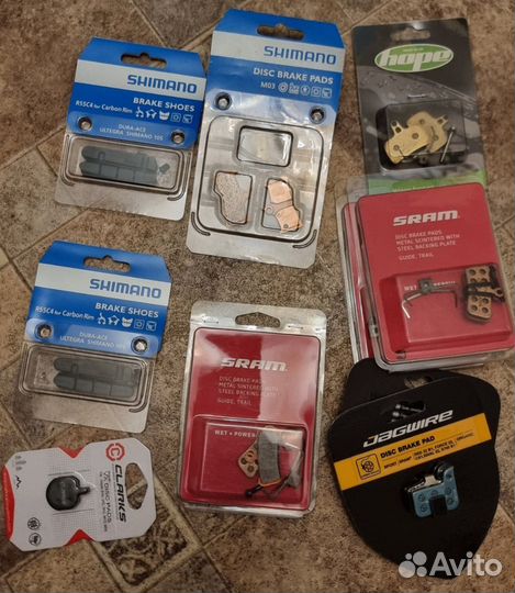 Колодки для тормозов Shimano Sram Campagnolo