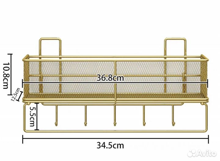Полка для ванной