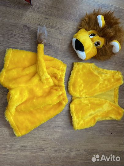 Карнавльный костюм кот собака лев