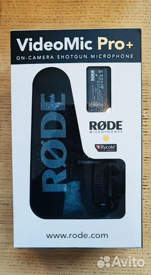 Rode videomic pro plus новый микрофон