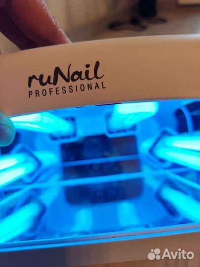 Уф лампа для ногтей в наборе с доп. лампами