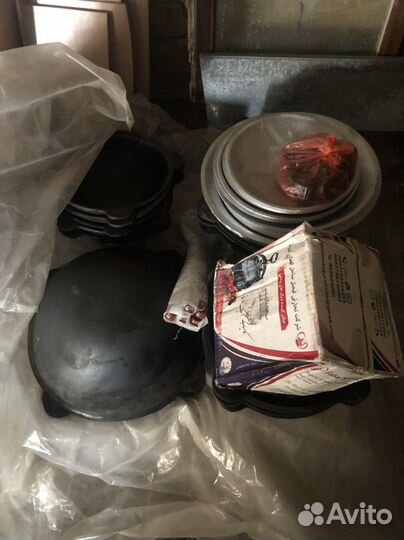 Настоящий узбекский казан 16л чугун