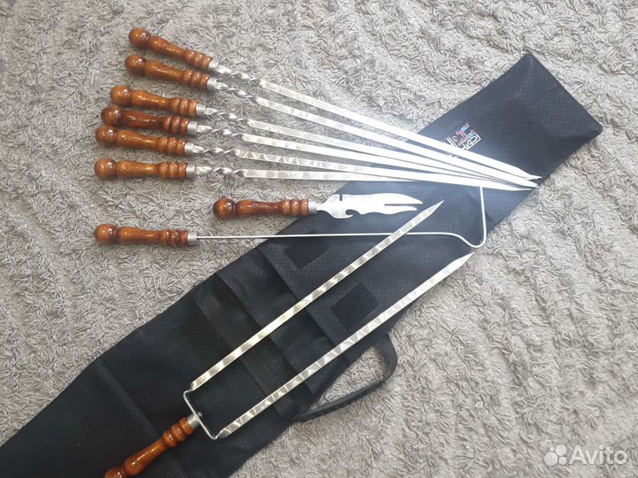 Набор шампуров в чехле