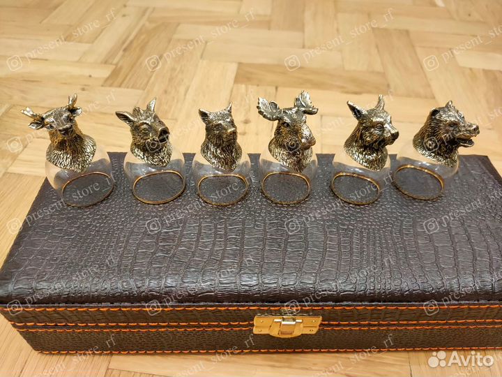 Стопки перевертыши. Элит. Бронза. Арт. 0010