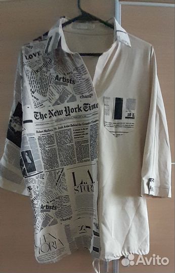 Женские рубашки и блузки 52- 54р.6шт