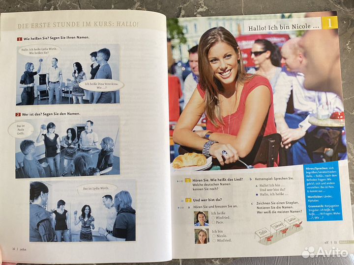 Учебник и раб. тетрадь по немецкому Menschen A1