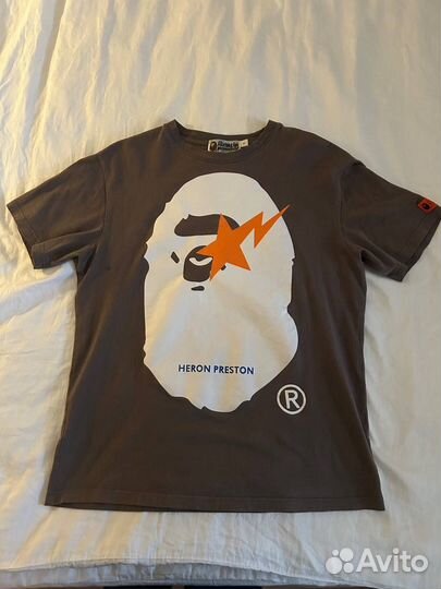 Футболка bape heron preston оригинал