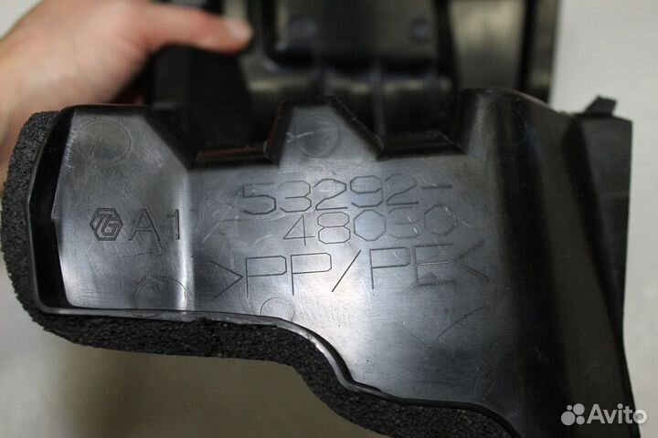 Lexus RX 4 Дефлектор радиатора левый нижний 19-23