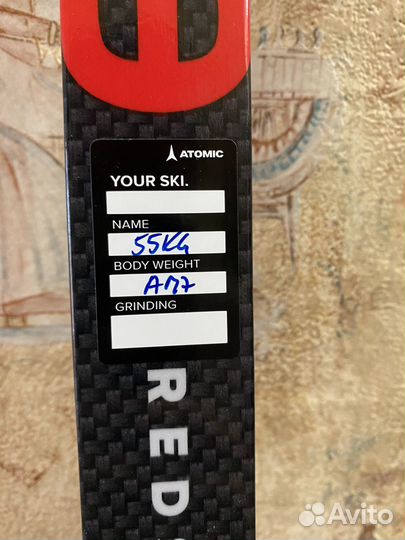 Беговые лыжи atomic redster c9 carbon