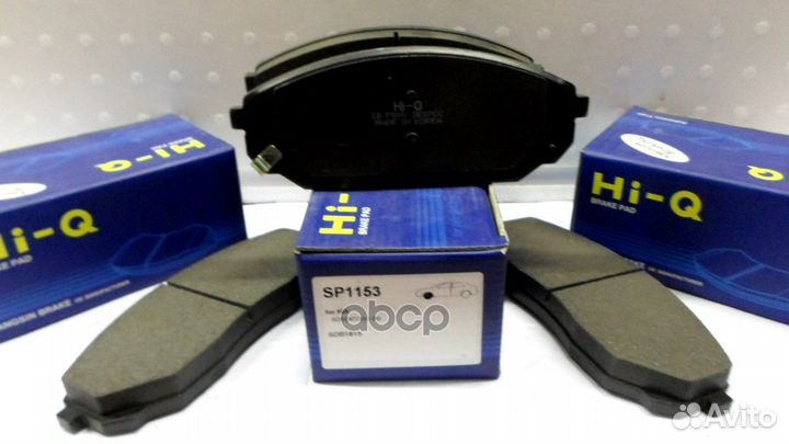 Колодки тормозные KIA sorento 02- передние SP1153
