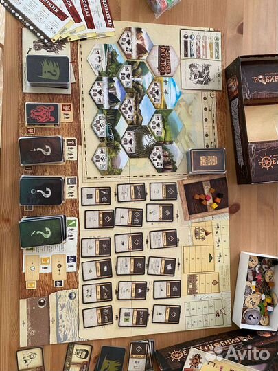 Робинзон крузо настольная игра