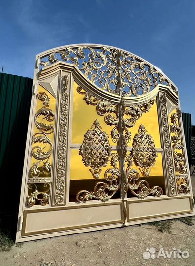 Ворота в Дербенте хай-тэк на заказ