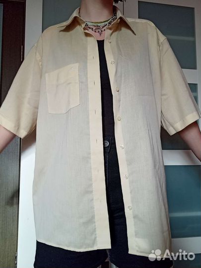 Винтажная рубашка мужская (Olymp)