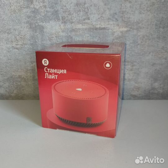 Яндекс станция лайт красный чили новая
