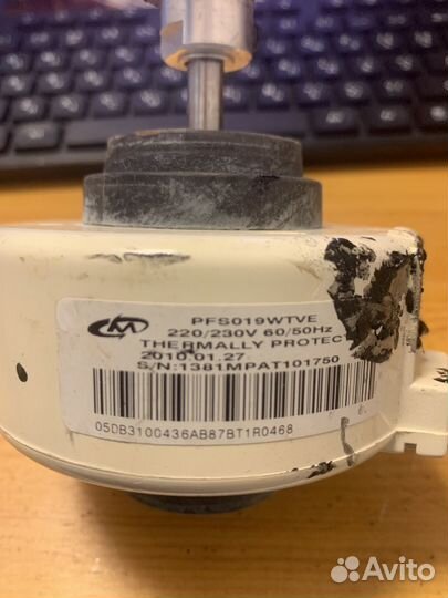 Электродвигатель вентилятора кондиционера