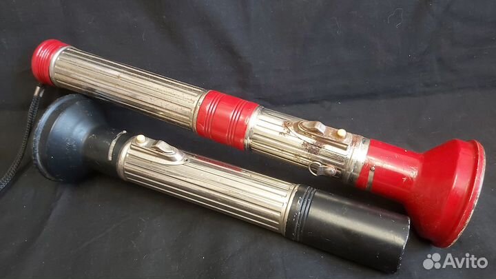 Фонарики галогеновые (ретро, СССР)