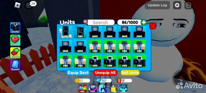 Продаююнитов туалет tower defence