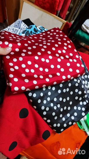 Отрезы ткани материала СССР новые