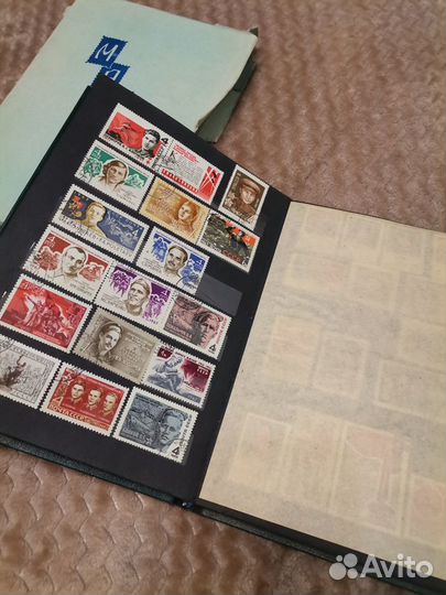Почтовые марки, альбом