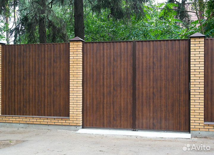 Строительство заборов под ключ