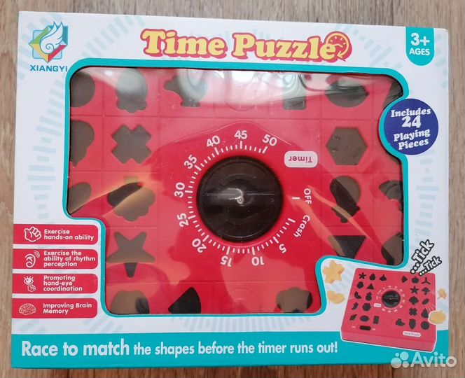 Развивающая игра Тайм пазл 3+