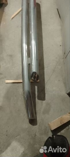 Защита переднего бампера