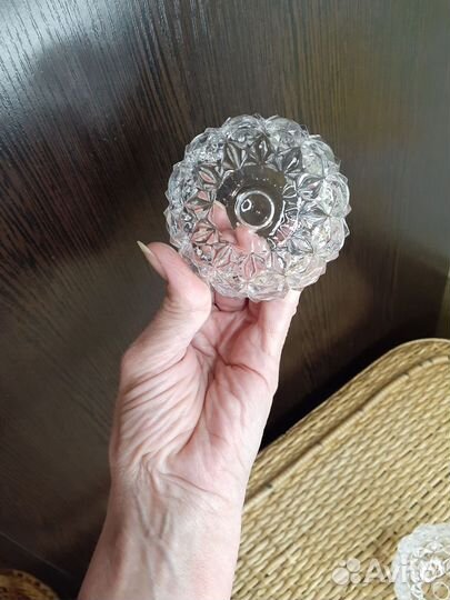 Солонка стекло СССР