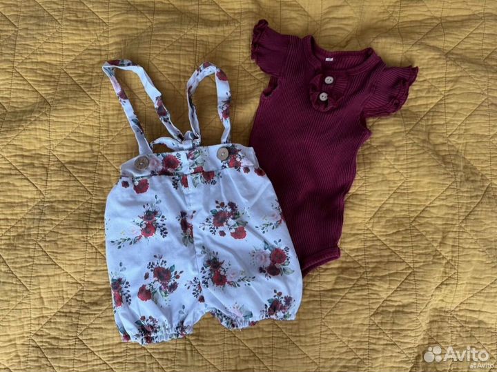 Вещи пакетом для девочки 80