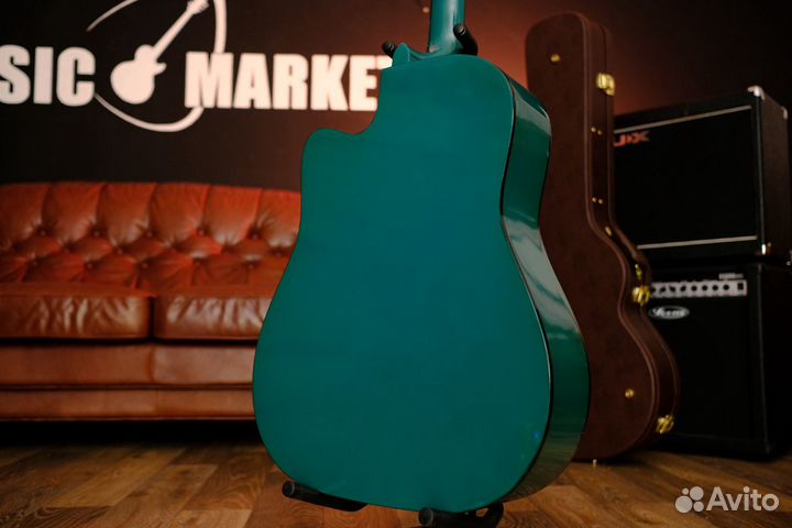 Акустическая Гитара с рисунком (Комплект)