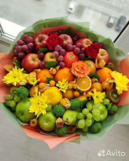 Съедобные фруктовые букеты