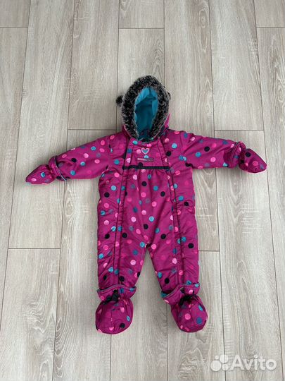 Зимний комбинезон для девочки