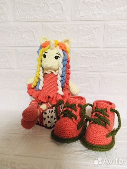 Вязанные игрушки ручной работы