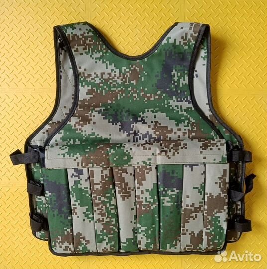 Жилет утяжелитель 20 кг груз в комплекте