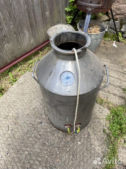 Куб бак бидон нержавека 70л