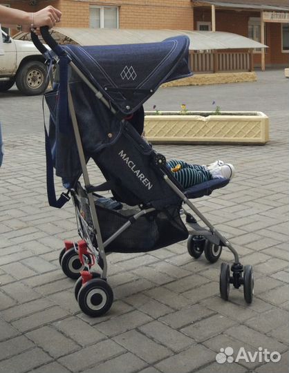 Коляска maclaren quest denim