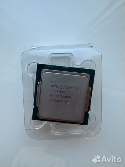 Процессор Intel core i7 10700k