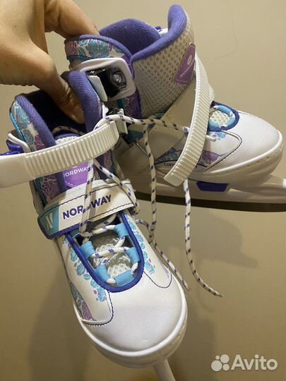 Коньки детские новые Nordway Slide