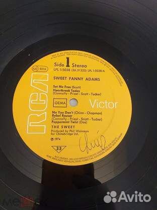 The Sweet- Sweet Fanny Adams 1974 Germany LP