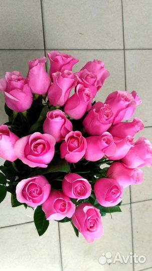 Цветы розы букет