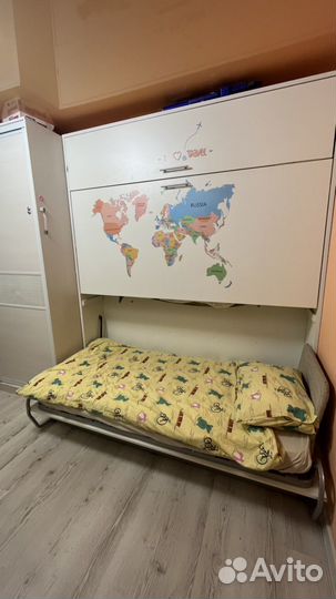 Двухъярусная кровать-трасформер