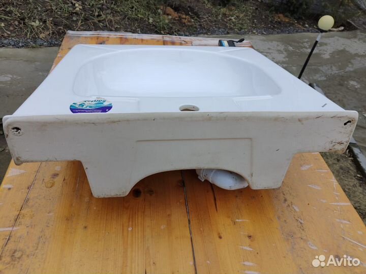 Раковина в ванную накладная бу