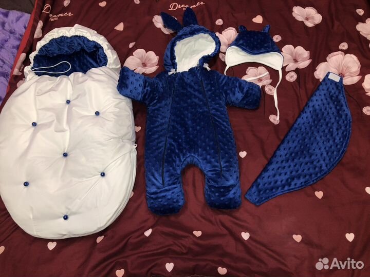 Зимний конверт в коляску