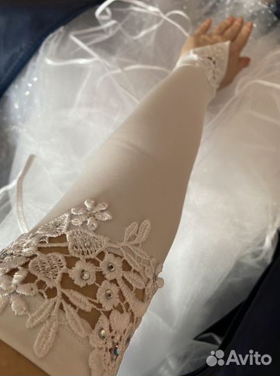 Свадебное платье подойдёт на 42 44 размер