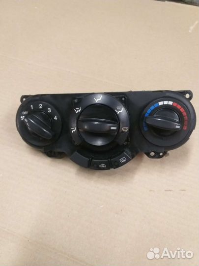 Блок управления печкой шевроле лачетти