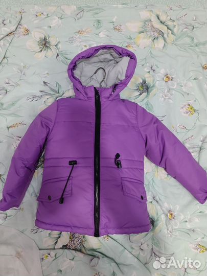 Зимний костюм для девочки