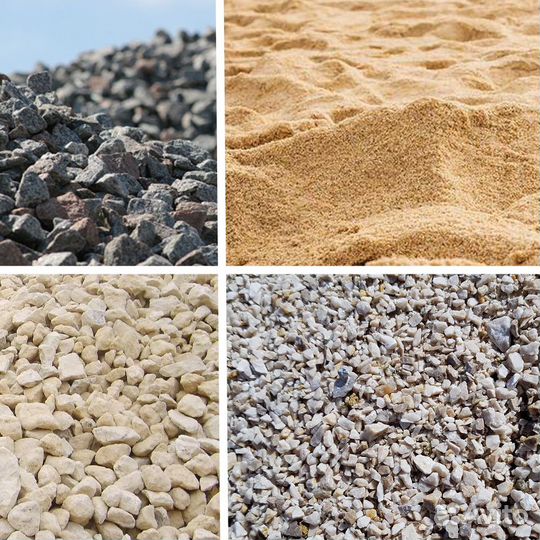 Песок карьерный с доставкой